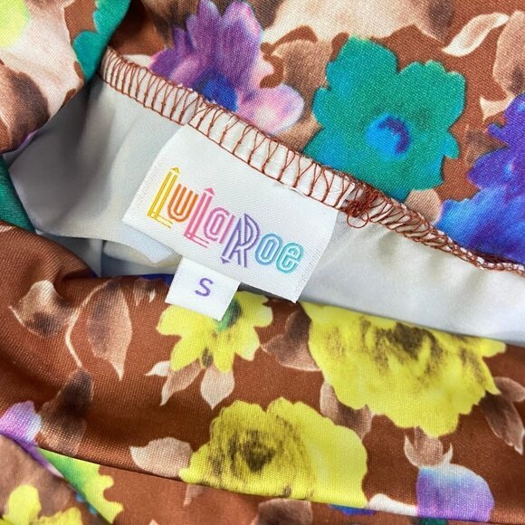 Luluroe Maxi Skirt Floral Print NWT Size Small - Picture 5 of 6